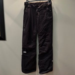 North Face HyVent black ski pants.  Like new!